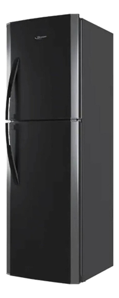 Heladera Con Freezer 314 Lts Black Steel Drean Hdr320f00n Color Negro