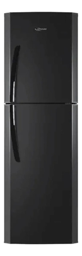 Heladera Con Freezer 314 Lts Black Steel Drean Hdr320f00n Color Negro