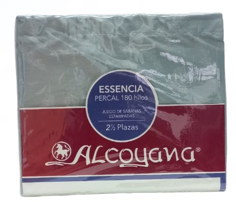 SABANA ALCOYANA MOD. 111-2-1 ESSENCIA  2 1/2 PL. 180 HILOS ESTAMPADA