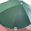 SOMBRILLA LAURY GB220  2,2 MT CAÑO ACERO POLIÉSTER VERDE