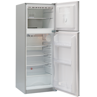HELADERA BRIKET 2F 1320V PLATA