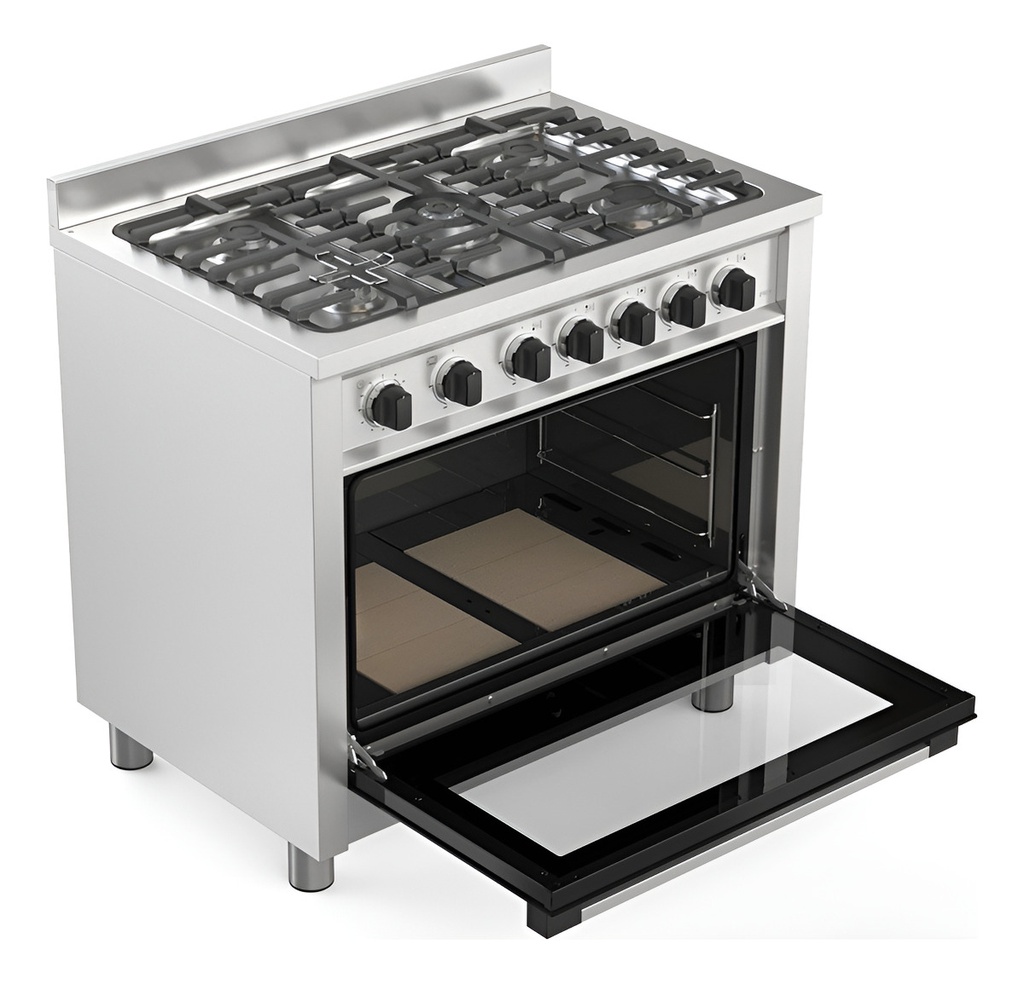 Cocina Ormay Barbacoa B90 T Acero Inoxidable Multigas