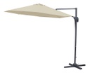 Sombrilla Laury Gb1880 Lateral 3 Mt Poliéster Beige C/base