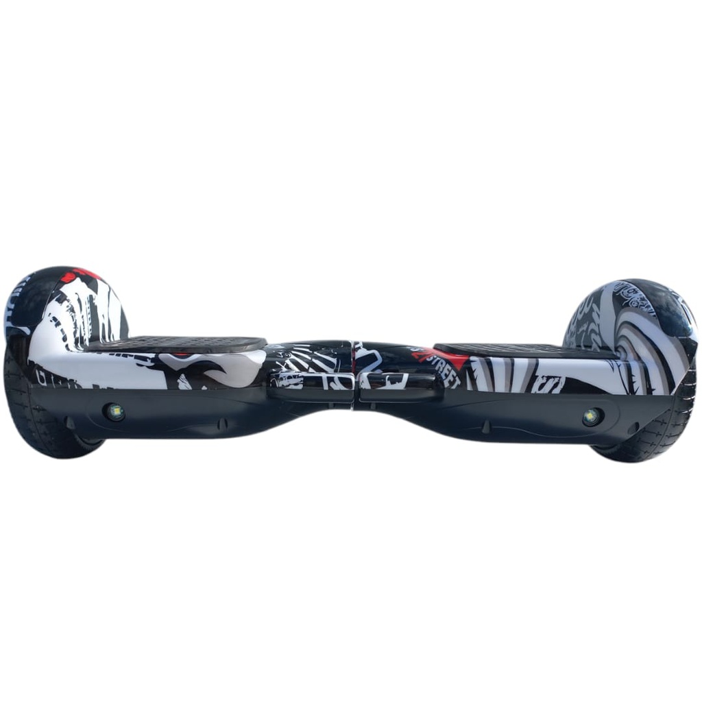 SKATE HOVERBOARD QY-BW- PIRATA NEGRO RUEDA 6,5