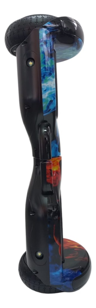 Skate Hoverboard Qy-bw- Grafiti Azul Camuflado Rueda 6,5