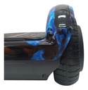Skate Hoverboard Qy-bw- Grafiti Azul Camuflado Rueda 6,5