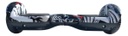 Skate Hoverboard Qy-bw- Pirata Negro Rueda 6,5