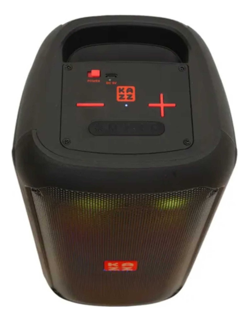 Parlante Kazz Kz-10 Rudi Negro 10w Rms 2x4