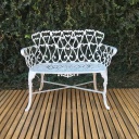 SILLON DOBLE BOSTON BLANCO