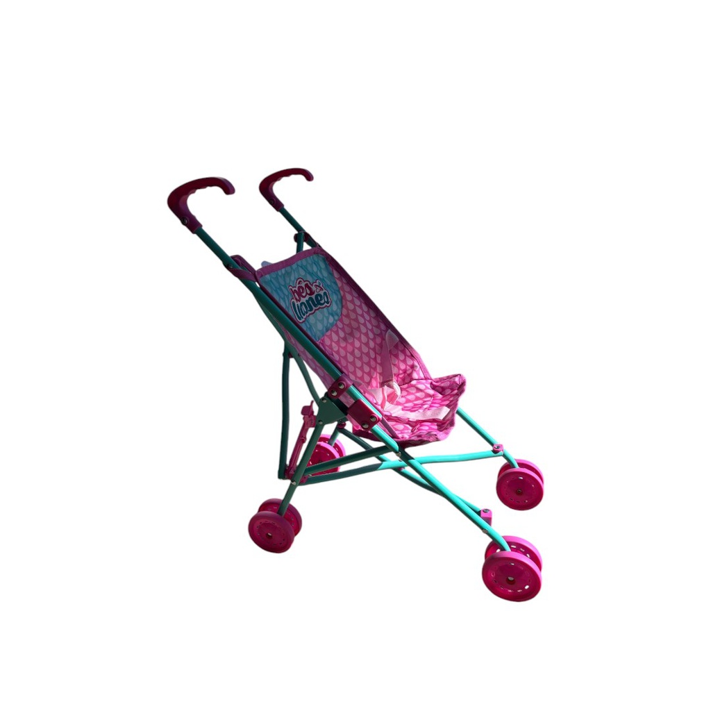 COCHE PARAGUITAS PARA MUÑECA BEBES LLORONES