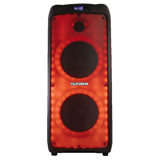 PARLANTE TELEFUNKEN ULTRABOX-8PRO AMPL. 2x8 PULG.