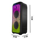 PARLANTE TELEFUNKEN ULTRABOX-8PRO AMPL. 2x8 PULG.