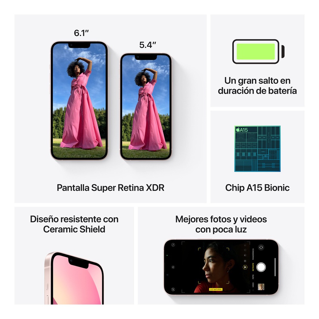 Apple iPhone 13 (128 Gb) - Rosa