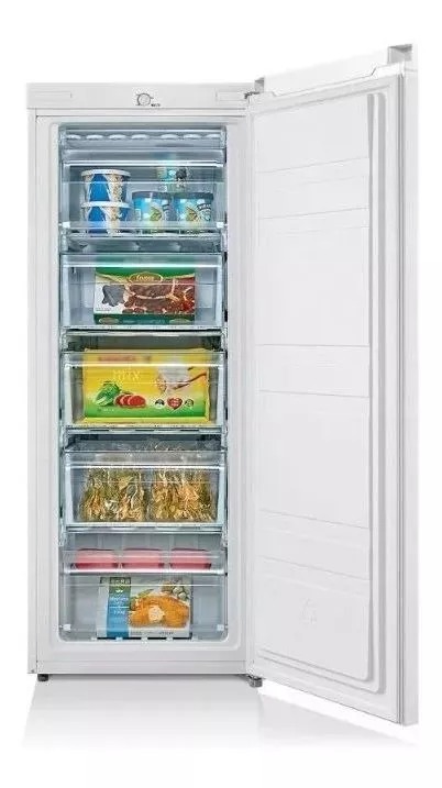 FREEZER VERTICAL MIDEA MJ6WAR1 BLANCO 160 LTS
