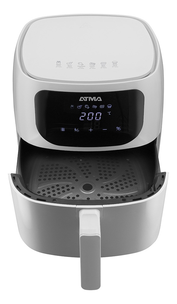 Freidora De Aire Digital Sin Aceite Atma Fr60ar 6,5l Blanco