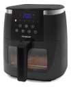 Freidora De Aire Digital Peabody Afd650n 6lts 1500w Negro
