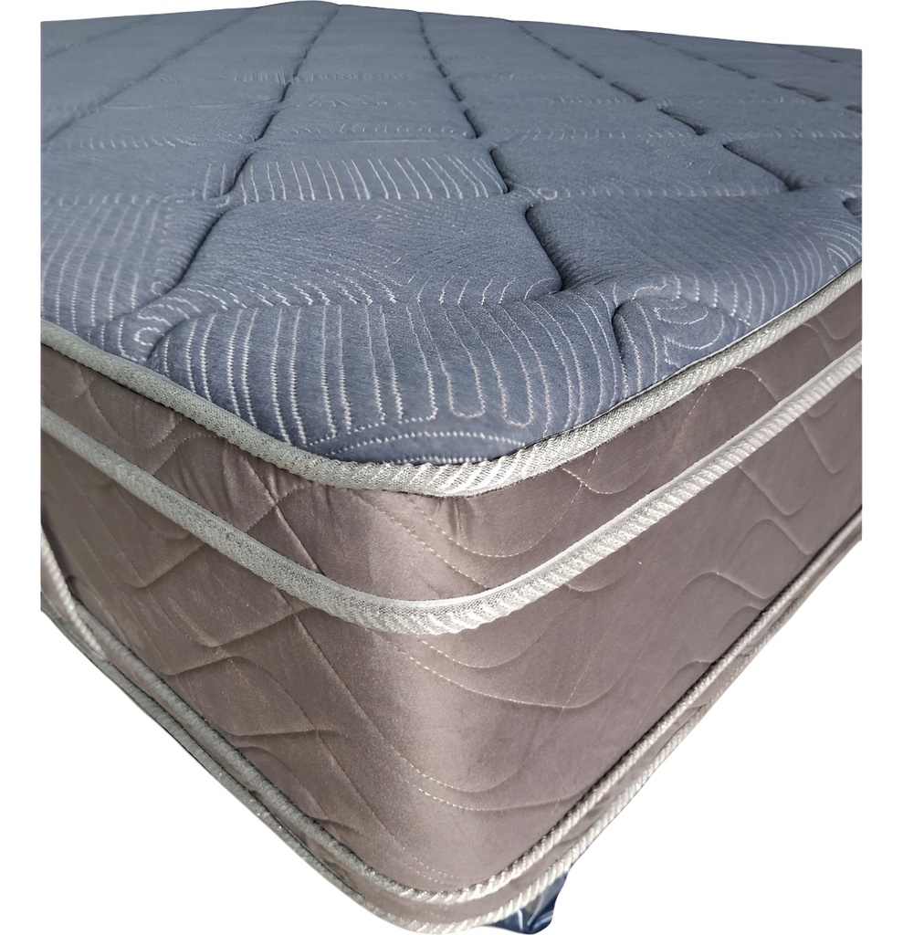 Colchon 2 1/2 Plaza Deseo Coral Espuma Soft 160x200 Cm