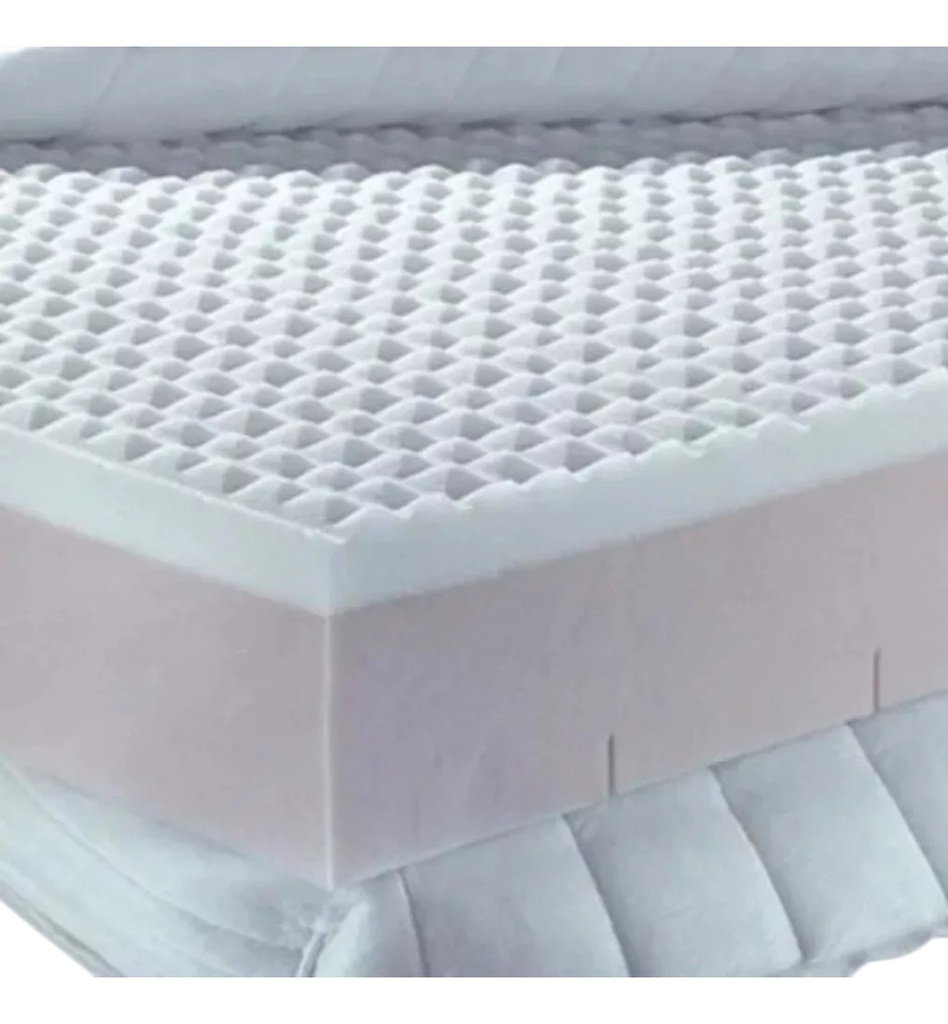 Colchon 2 1/2 Plaza Deseo Coral Espuma Soft 160x200 Cm