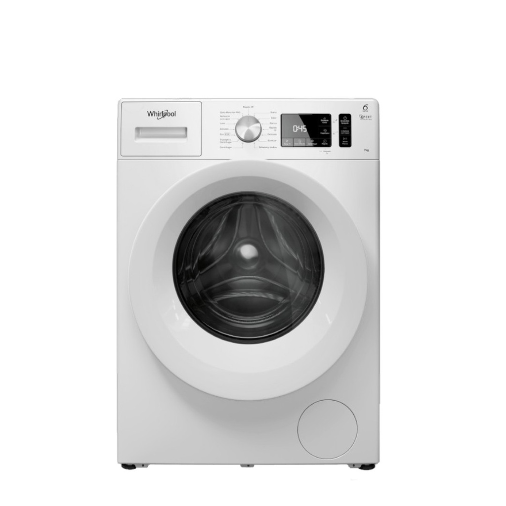 LAVARROPAS WHIRLPOOL WNQ70AB 7 KG BLANCO CARGA FRONTAL