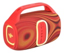 Parlante Portatil Boombox Stromberg Groove Bluetooth Fm Rojo