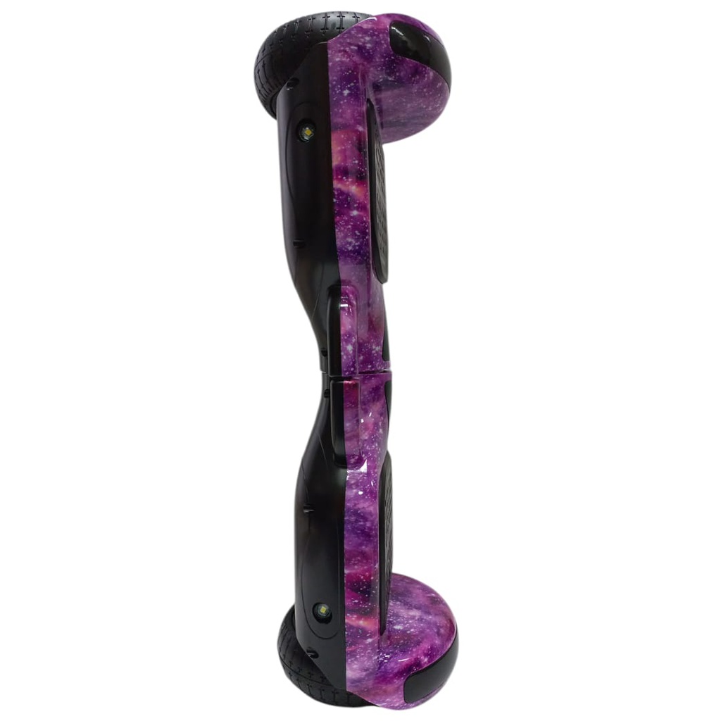 SKATE HOVERBOARD QY-BW- CIELO ESTRELLADO VIOLETA RUEDA 6,5