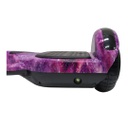 SKATE HOVERBOARD QY-BW- CIELO ESTRELLADO VIOLETA RUEDA 6,5