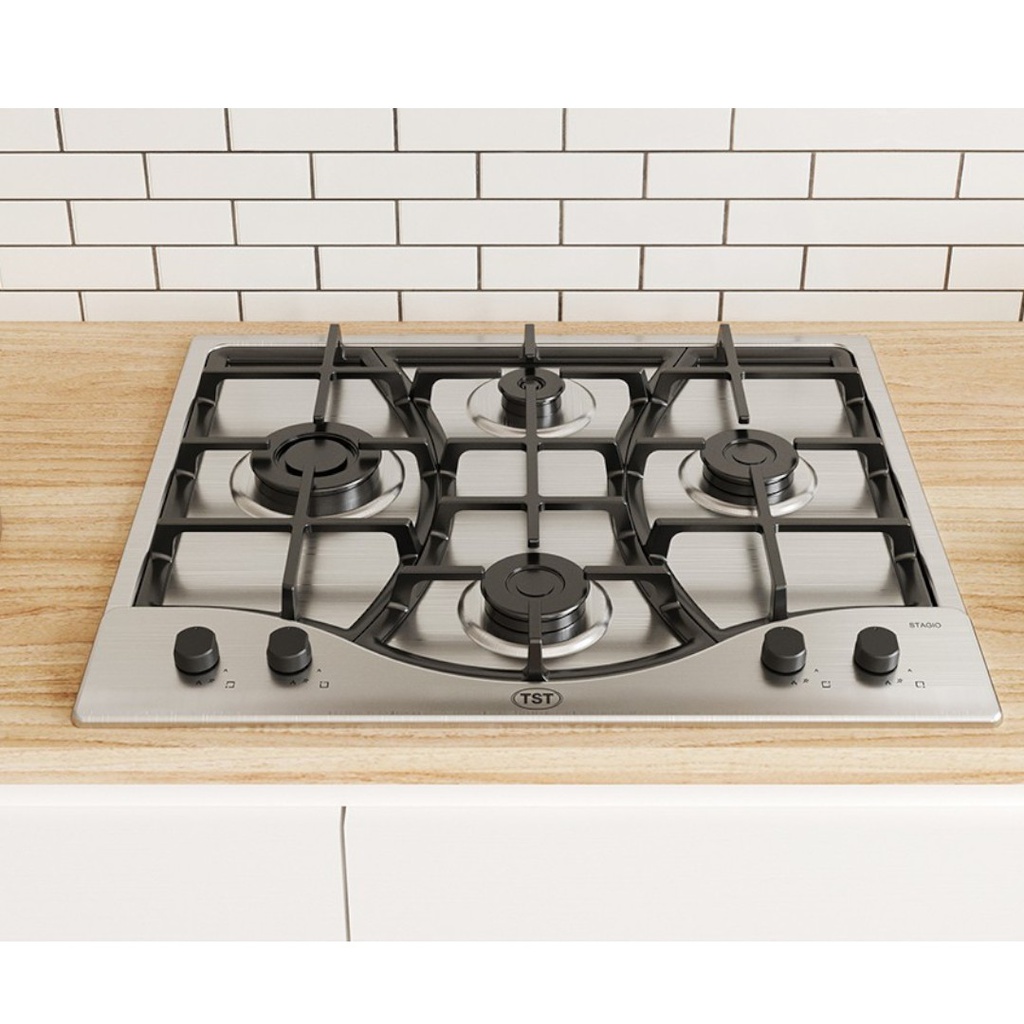 ANAFE A GAS TST STAGIO 21/4 4 HORNALLAS ACERO INOX