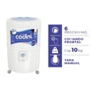 LAVARROPAS  CODINI SILENT 4051 SEMIAUTOMATICO 10KG