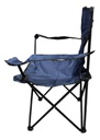 SILLA CAMPING CRYSTAL ROCK PLEGABLE CR10213 AZUL