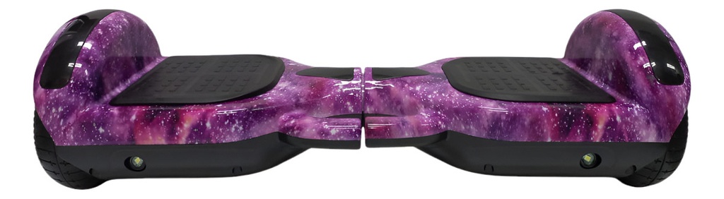 Skate Hoverboard Qy-bw Cielo Estrellado Violeta Rueda 6,5