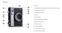 Cámara Fujifilm Instax Mini Evo Color Negro