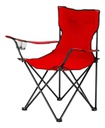 SILLA CAMPING PONTEC DS115A-RO PLEGABLE ROJA