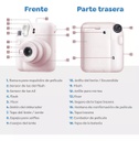 CAMARA FUJIFILM INSTAX MINI 12 ROSA