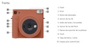 CAMARA FUJIFILM INSTAX  SQUARE SQ1 NARANJA
