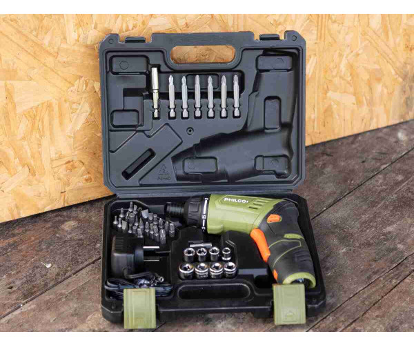 DESTORNILLADOR INALAMBRICO PHILCO DI331P 210 RPM