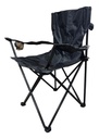 SILLA CAMPING CRYSTAL ROCK PLEGABLE CR10213 NEGRO