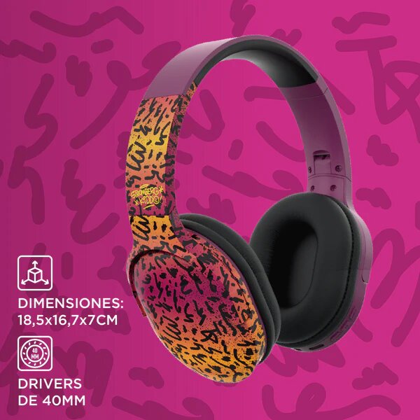 AURICULARES STROMBERG SUAD BT MICROFONO PLOTEADO