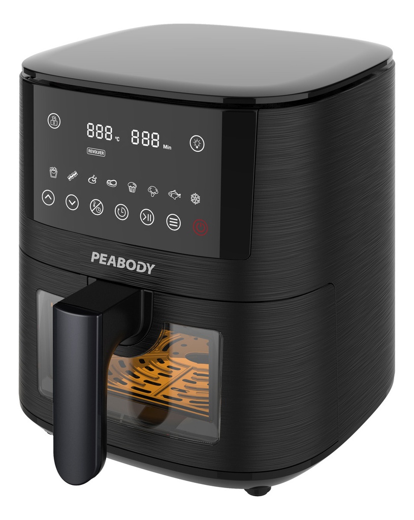 Freidora De Aire Peabody Digital 4,2 L Pe-afd420n Negro
