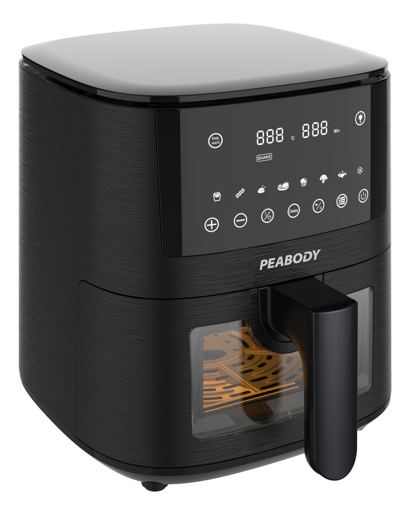 Freidora De Aire Peabody Digital 4,2 L Pe-afd420n Negro