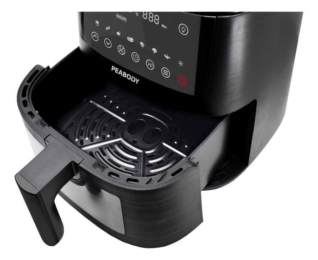 Freidora De Aire Peabody Digital 4,2 L Pe-afd420n Negro