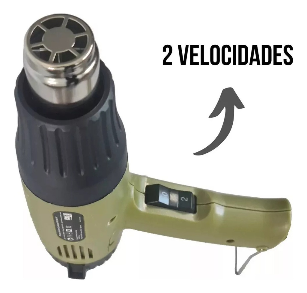 Pistola De Aire Caliente Philco Pa2001p 2000w