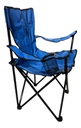 SILLA CAMPING CRYSTAL ROCK PLEGABLE CR10213 AZUL