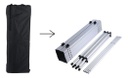 MESA ALUMINIO PONTEC DS618-AL DOBLE ENROLLABLE