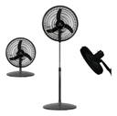 Ventilador De Pie Whitenblack Wbvp18k 18  75w 3 Posiciones