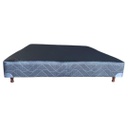 SOMMIER Y COLCHON AMBAR NEW DESEO C/RESORTE 140x190 CM
