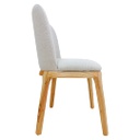 SILLA GARDENIA 700 BORDIGONI 700 LT NATURAL TAPIZADO TELA