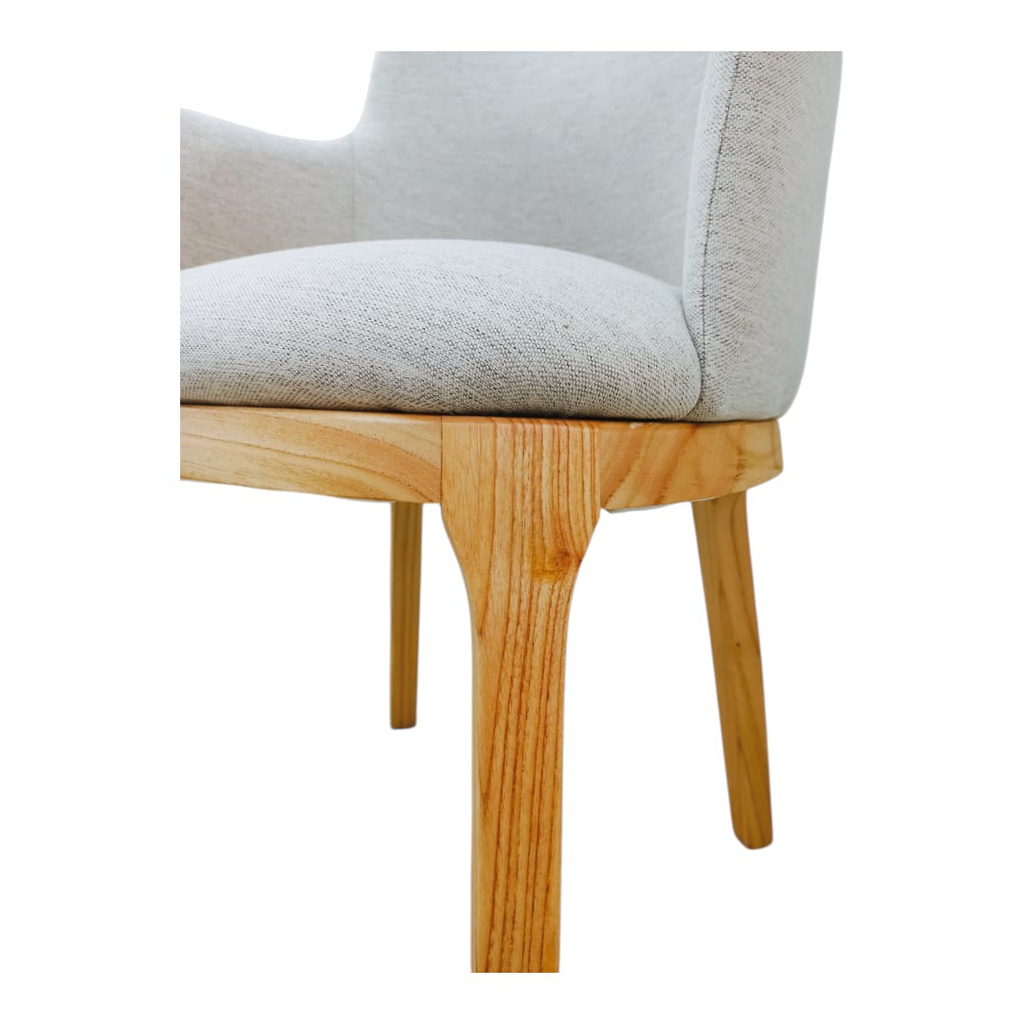 SILLON GARDENIA BORDIGONI 700 LT NATURAL TAPIZADO TELA