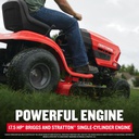 TRACTOR A GASOLINA CRAN77XS391 17,5 HP TANQUE 5 LT CORTE 42&quot;