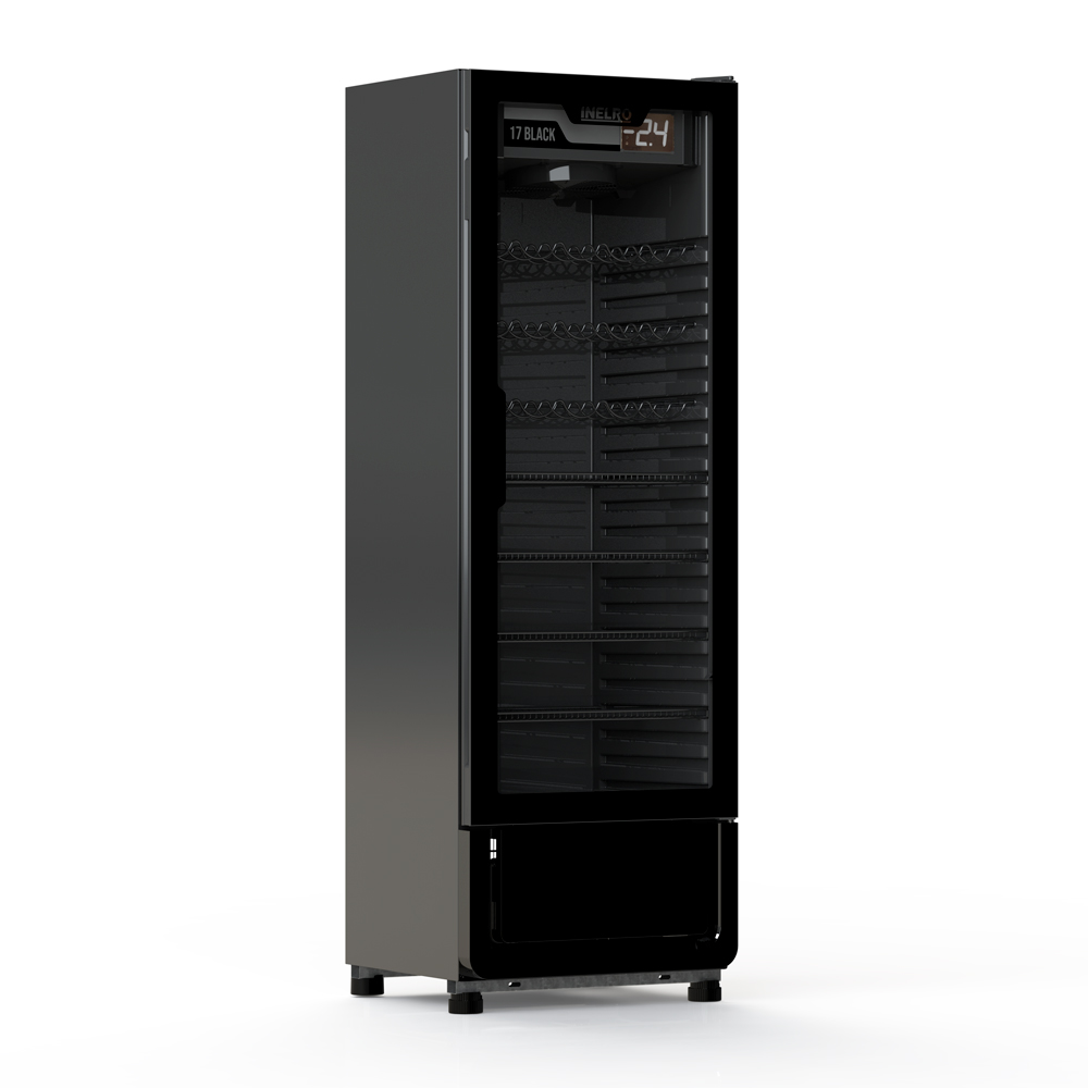 EXHIBIDORA VERTICAL INELRO MT-17 R290 ECO BLACK BD
