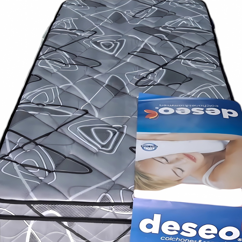 COLCHON DESEO 9225258 DIAMANTE NEGRO ESPUMA 80x190 CM
